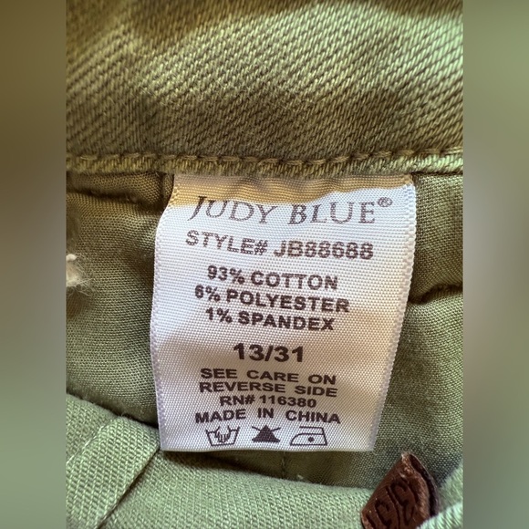 Judy Blue Women’s Greenwich High Rise Front Seam Straight Leg Jeans - Size 13/31 - Picture 9 of 10